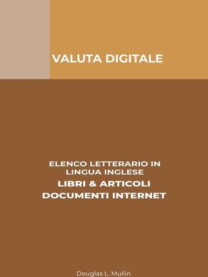 cover image of Valuta Digitale
